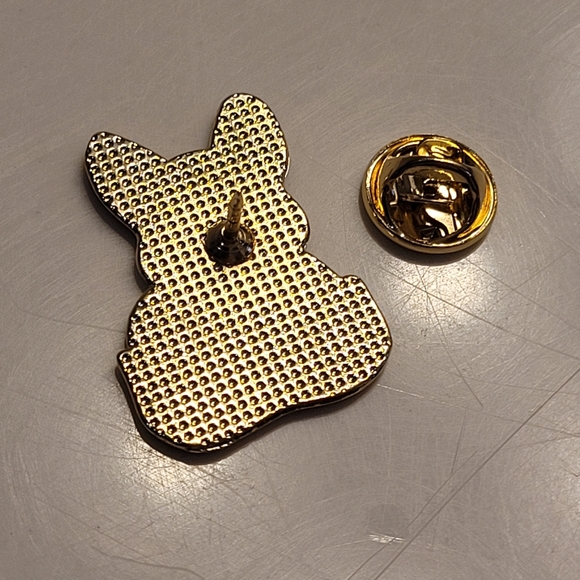 Tea Time Corgi Dog With A Cuppa Enamel Pin - Picture 5 of 8